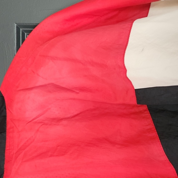 Vintage Starter Men's Colorblock Red/Black/White Windbreaker Size Med. USED - Picture 3 of 7